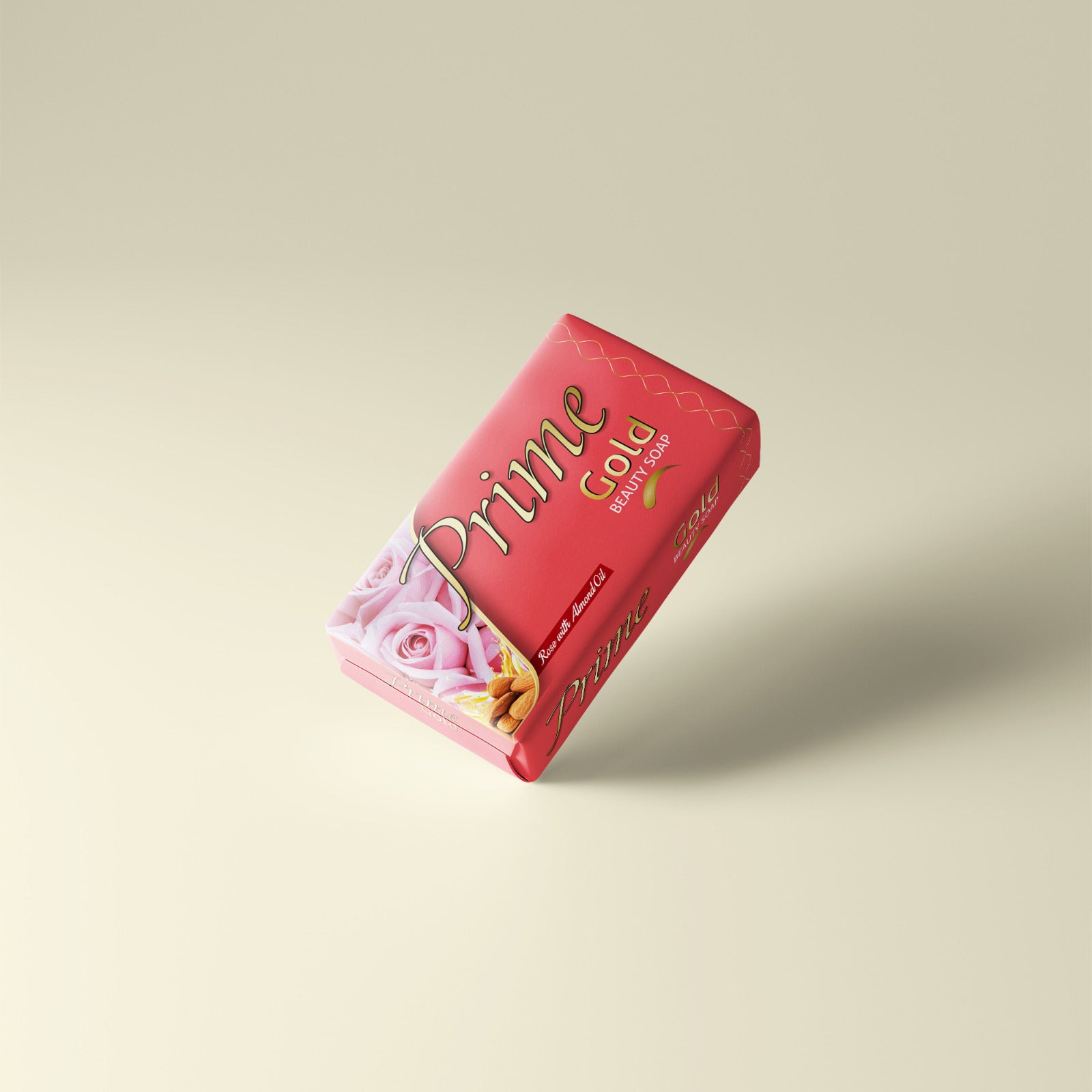 Prime Gold Beauty Soap (Rose & Almond Oil)