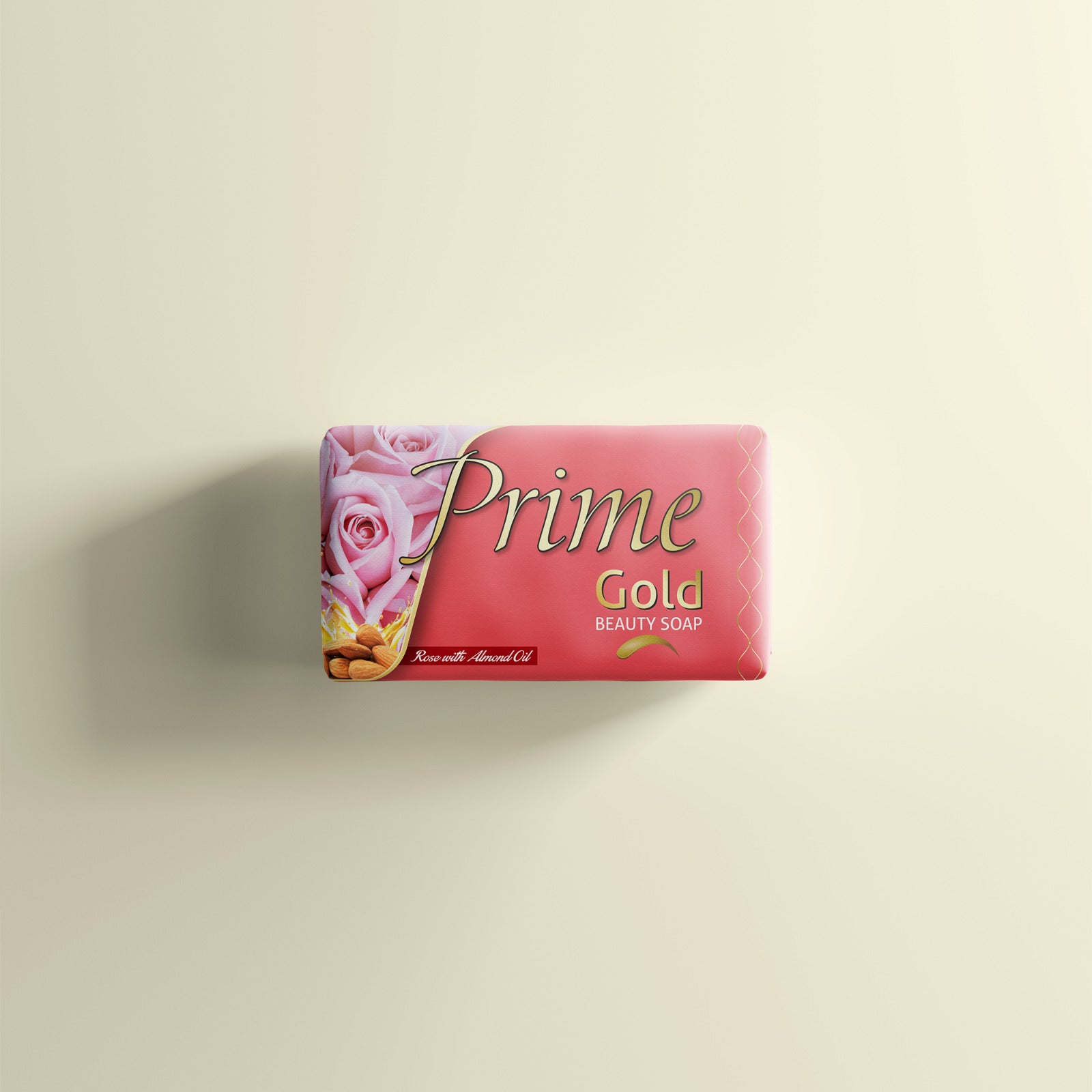 Prime Gold Beauty Soap (Rose & Almond Oil)